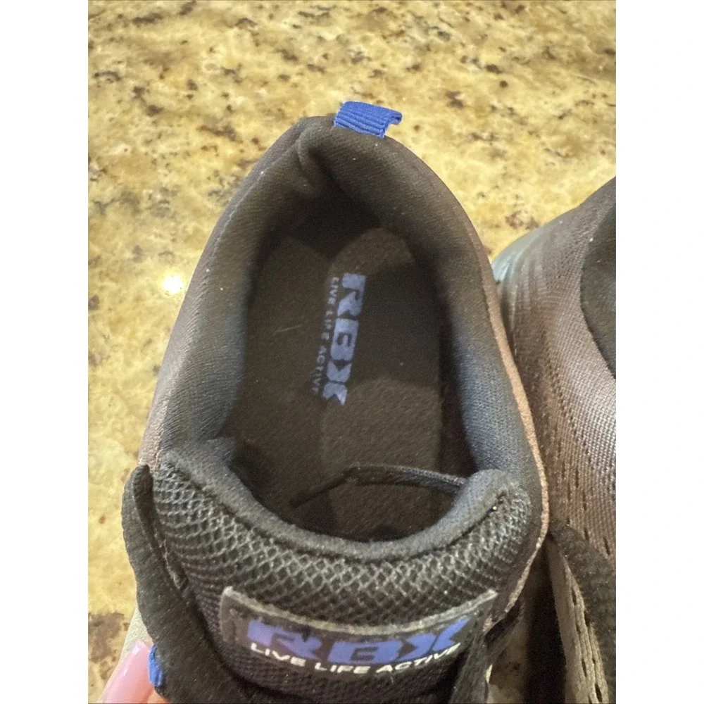 RBX‎ Youth Mack Athletic Lace-Up Sneakers CD4 Gray/Blue size 1.5 (4286)